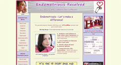 Desktop Screenshot of endo-resolved.com