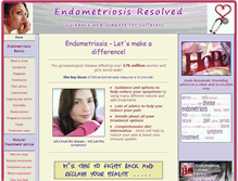 Tablet Screenshot of endo-resolved.com